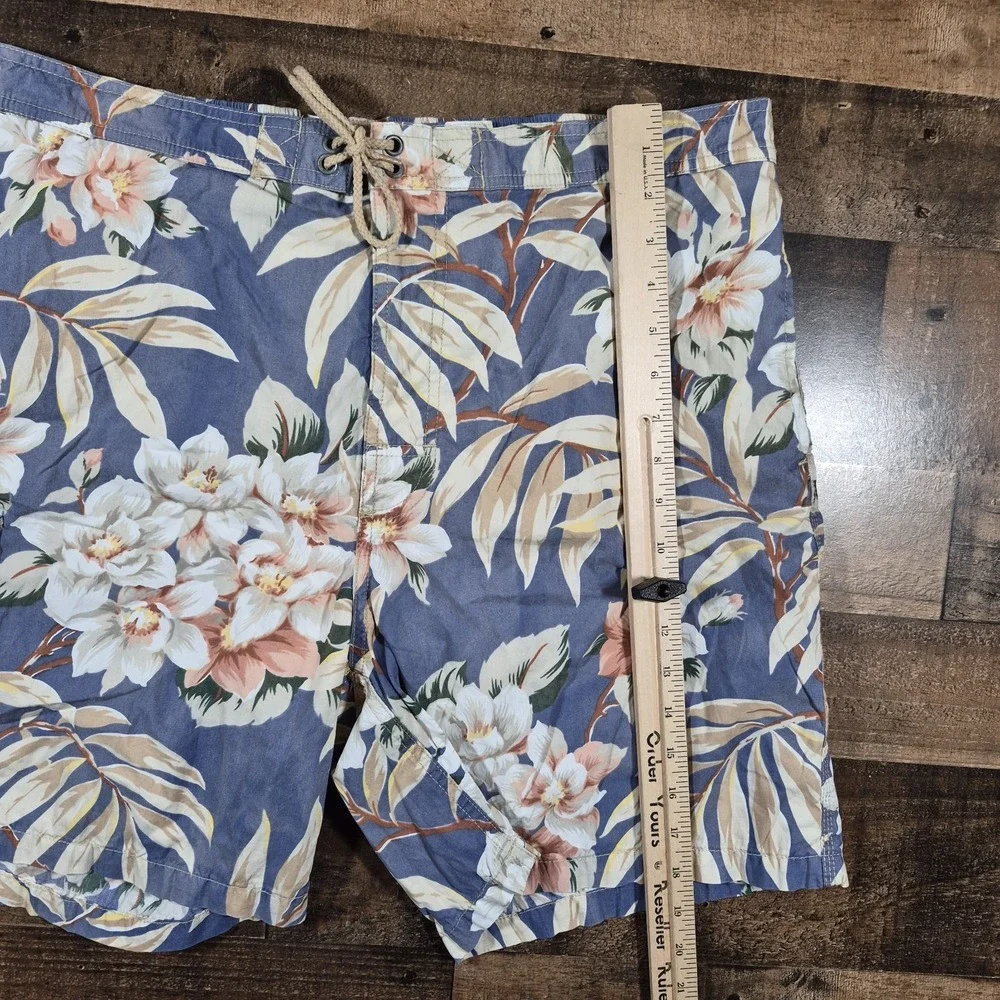 Vintage 90s Polo Ralph Lauren Swim Trunks Shorts Mens XL Floral New